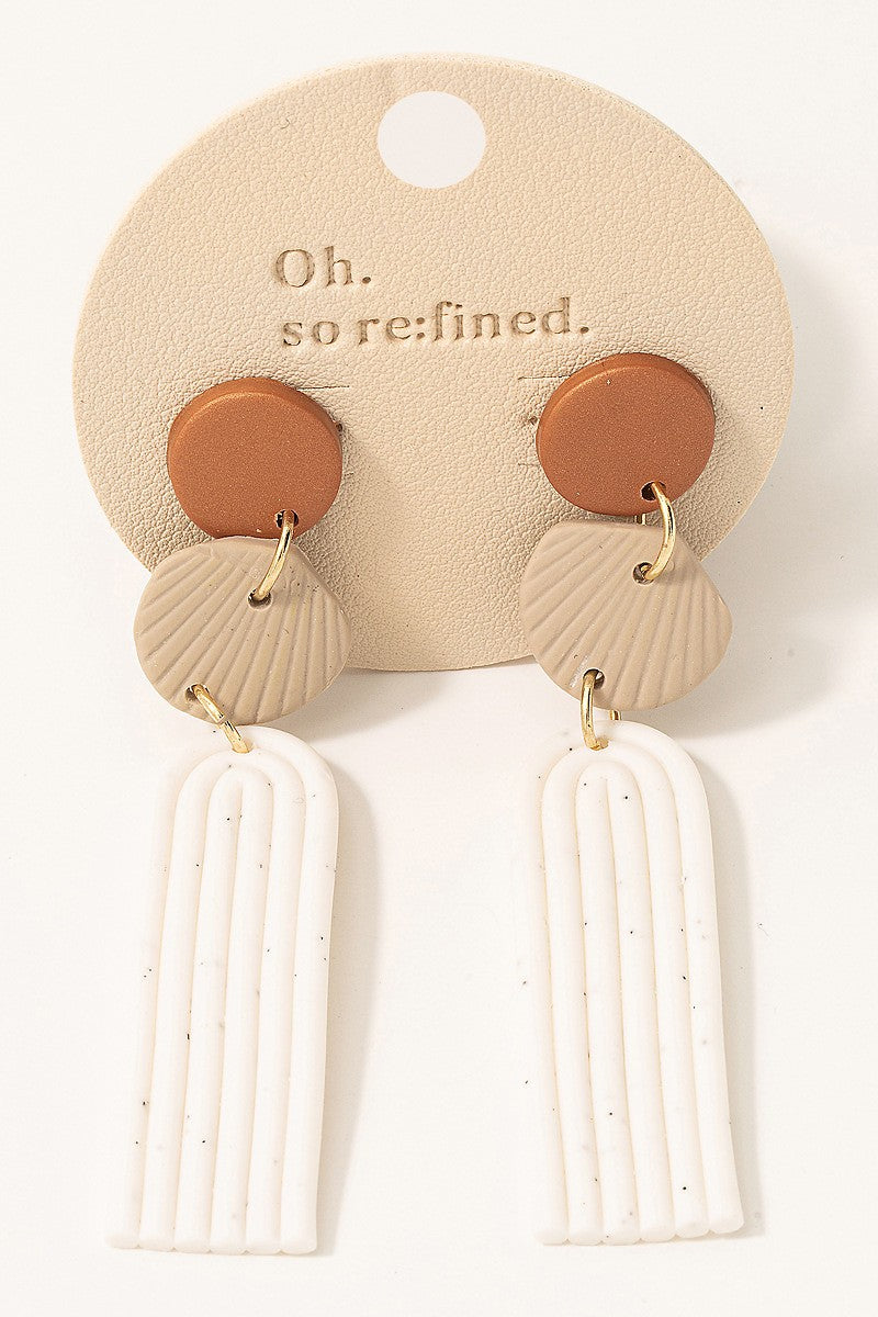 Clay Drop Earrings