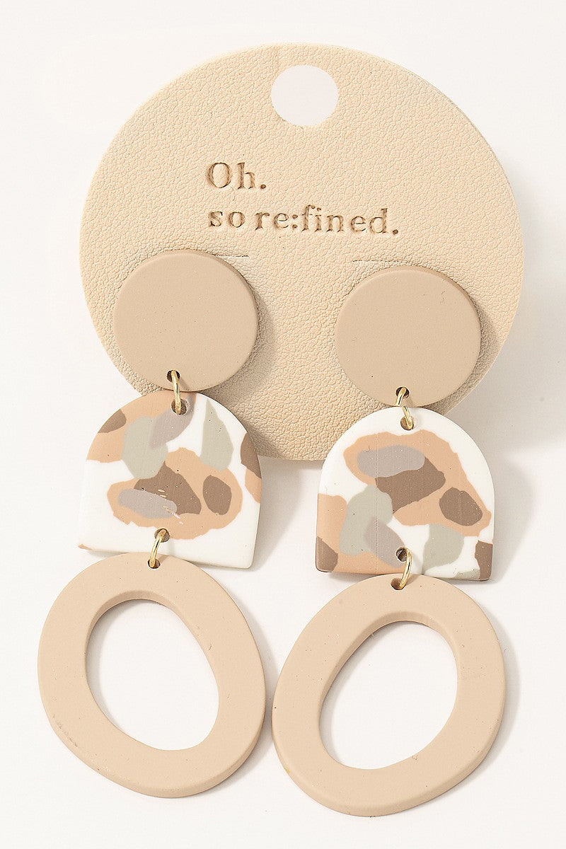 Cloe Clay Earrings
