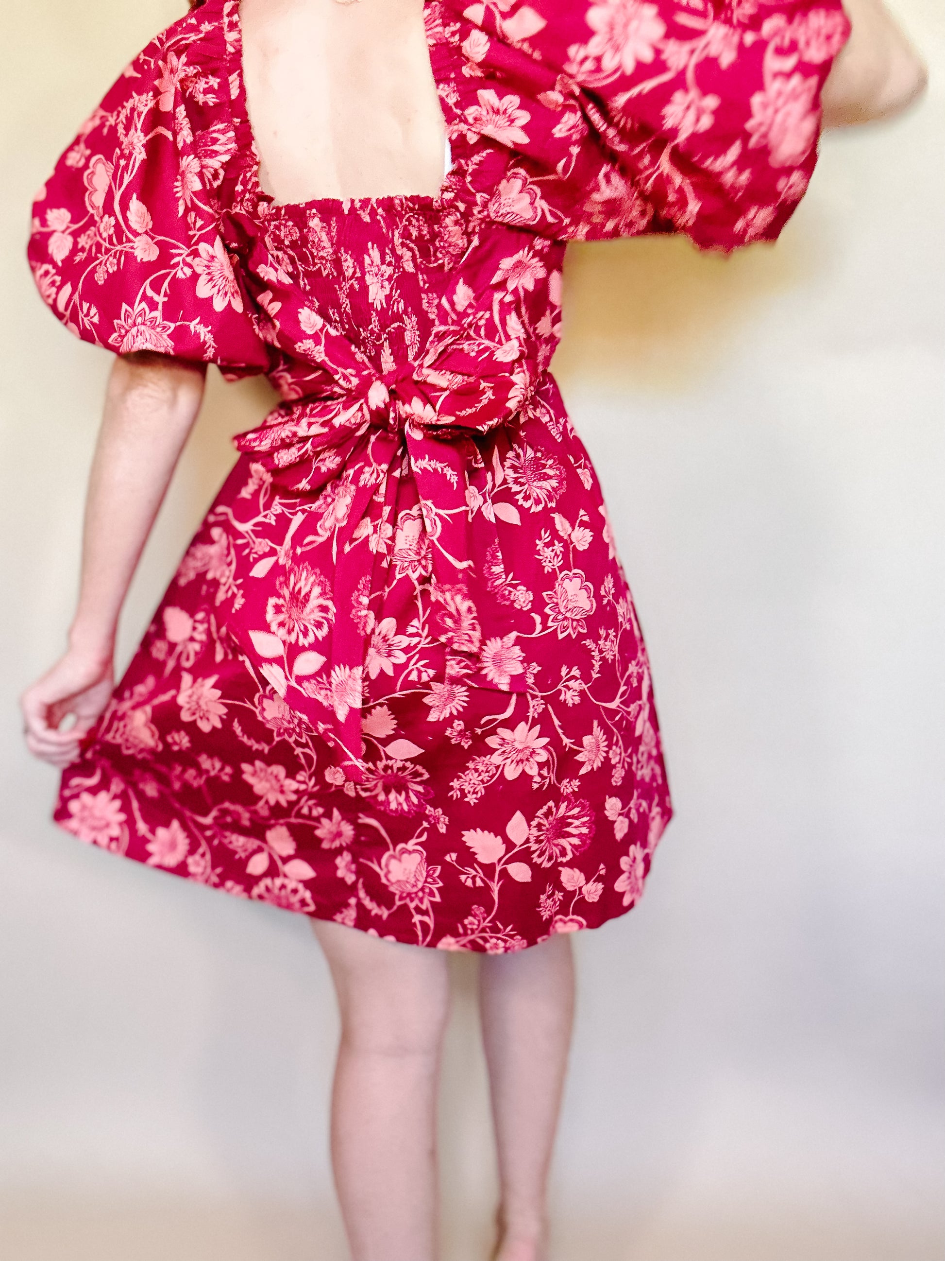 luisa printed mini dress Mini Dress with Animal Print